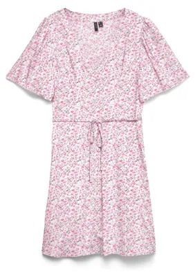 Productafbeelding van Vero Moda 10292845_4_1272810_63, Dames, Wit, XL, 1 stuk, Was met vergelijkbare kleuren; Was binnenstebuiten; Maximale krimp: 5%, Ophangen om te drogen, Gebruik geen bleekmiddel