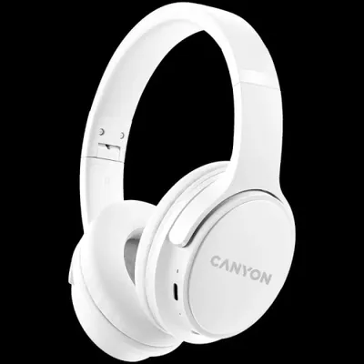 Zdjęcie produktu dla Canyon OnRiff 4, Bezprzewodowy, Połączenia/Muzyka/Sport/Codzienność, 20 - 20000 Hz, 163 g, Zestaw słuchawkowy, Biały