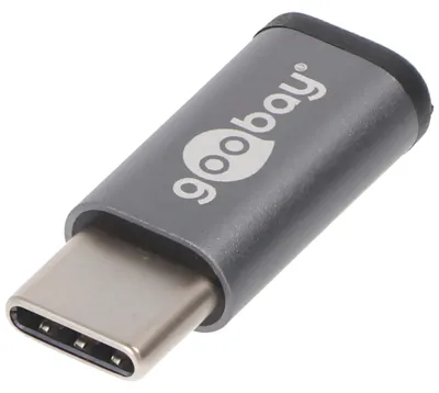 Obrázek produktu pro Adaptér USB-C pro připojení zařízení USB-C ke staršímu kabelu nebo zástrčce USB 2.0 Micro-B