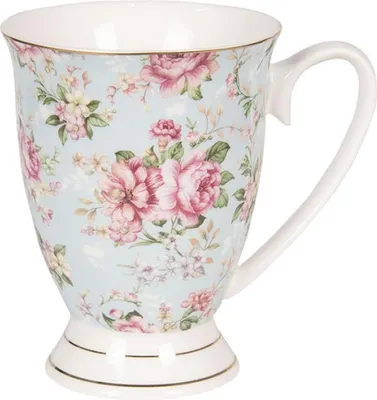 Produktbild von Clayre & Eef Tasse, 11x8x10 cm, 0,3 Liter, mehrfarbig