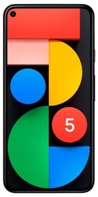 Produktbild von Google Pixel 5, 15,2 cm (6"), 1080 x 2340 Pixel, 8 GB, 128 GB, 12,2 MP, Schwarz