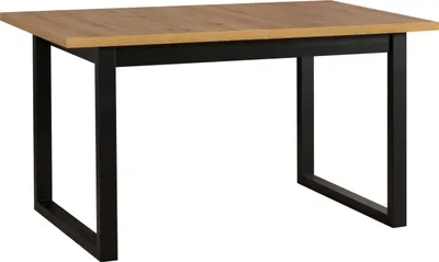 Produktbild von Tisch, Couchtisch, Wohnzimmertisch IKON 3 Eiche Grandson + Schwarz