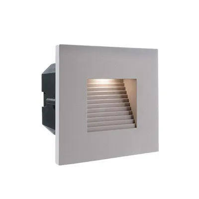 Obrázok produktu pre Kryt strieborno-šedý hranatý pre Light Base II COB Outdoor