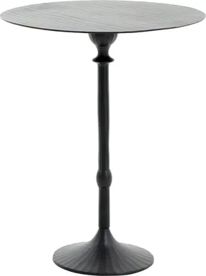 Produktbild von Light & Living - Beistelltisch JANNA - Ø50x60cm - Schwarz