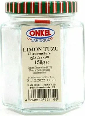 Produktbild von Onkel Sahingöz Citronensäure 50g