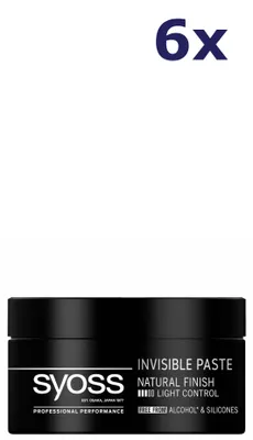 Produktbild von 6x Syoss Styling Invisible Paste 100 ml