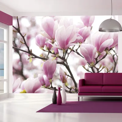 Produktbild von Basera Fototapete Magnoliamotiv 100406-26, Vliestapete, 300x231 cm