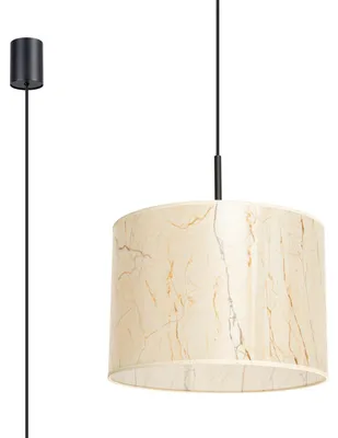Immagine prodotto di Lampada a sospensione PURELA beige 1xE27x15W in plastica, dimensioni: 137x40x40 cm, IP20, Pure Lume