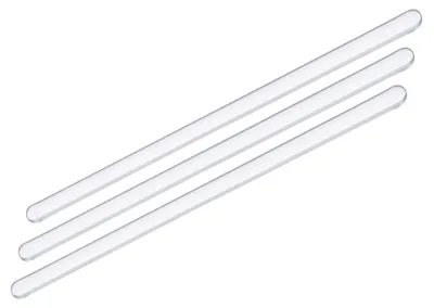Immagine prodotto di Bacchetta in vetro borosilicato - Lunghezza: 7,87 pollici - Diametro: 8 mm - Set di 3