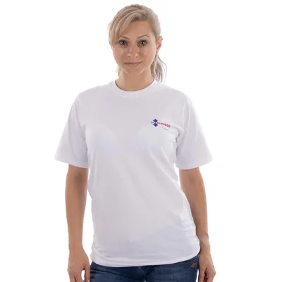 Produktbild von T-Shirt "SIMSON Motorsport" - Weiß, Größe: M