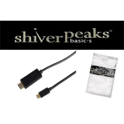 Zdjęcie produktu dla shiverpeaks BS10-57025, 1 m, HDMI Typu A (Standard), USB Type-C, Męska, Męska, Prosty