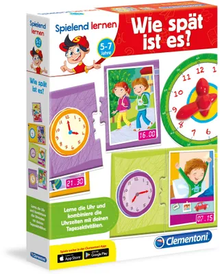Produktbild von Spielend Lernen-Wie spät ist es