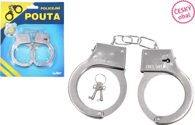 Produktbild von Metallhandschellen – tschechische Verpackung