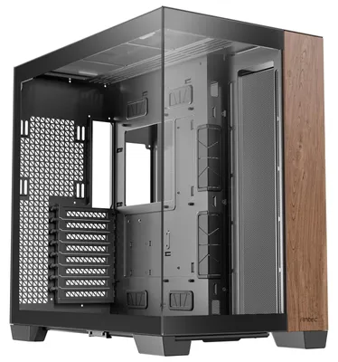 Image de Antec 0-761345-10079-3 Antec Geh Full C8 WOOD E-ATX/ATX/M-ATX/ITX o.N. BK retail