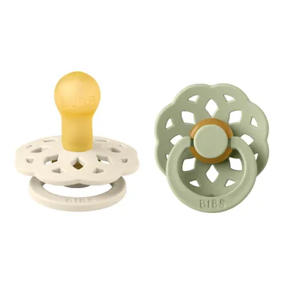 Produktbild von Bibs Schnuller 2er Pack Boheme - Naturkautschuk