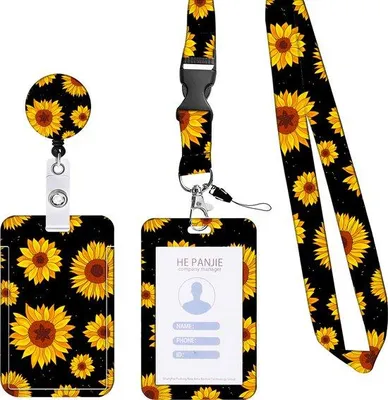 Produktbild von ID-Kartenhalter mit Lanyard und Clip