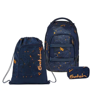 Produktbild von Satch Pack Urban Journey Schulrucksack Set 3tlg.