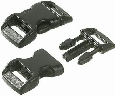 Produktbild von Klickschnalle  schwarz 100 St.