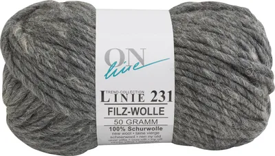 Produktbild von ONline Wolle Filzwolle, Linie 231 Farbe 0902