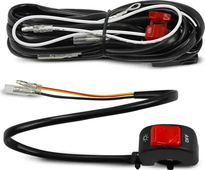 Image de Faisceau de câbles pour phares supplémentaires de moto