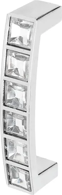 Produktbild von Kristallgriff Modern Einfach Schranktür Diamanten Doppellochgriff Schubladengriff