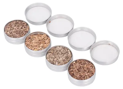 Imagen del producto de Cocktailroker: Virutas de madera, con 4 sabores naturales para whisky, carne, pescado y bebidas ahumadas