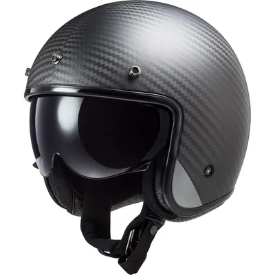Immagine prodotto di LS2 OF601 Bob C Jethelm Solido carbonio opaco S