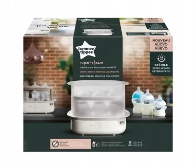 Produktbild von Tommee Tippee Elektrischer Dampfsterilisator Weiß