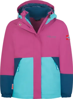 Produktbild von Trollkids Kjerag Jacke Rosa 128 cm Kinder Rosa 128 cm