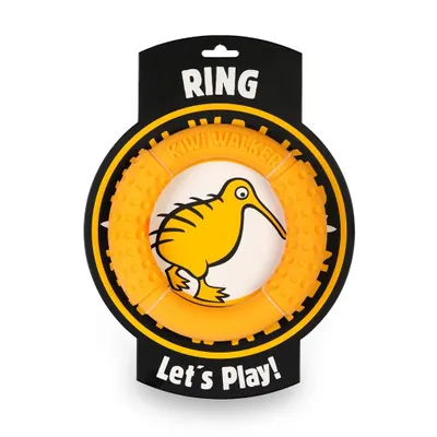Obrázek produktu pro Hračka pes RING MAXI plov.a létající z TPR oranž. Kiwi