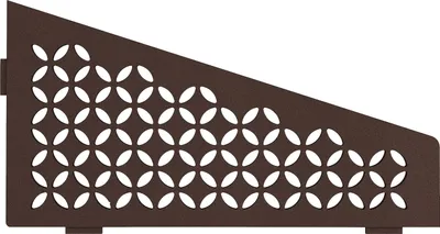 Image de Schlüter SES3D5TSOB-E-S3 Support floral 62x295x154mm bronze