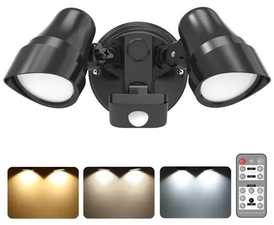 LED-Außenstrahler 25W 2000lm mit Bewegungsmelder, dimmbar, IP65