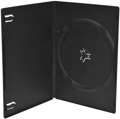 Productafbeelding van MediaRange BOX13 MediaRange DVD Leerbox 100pcs Single Slim schwarz