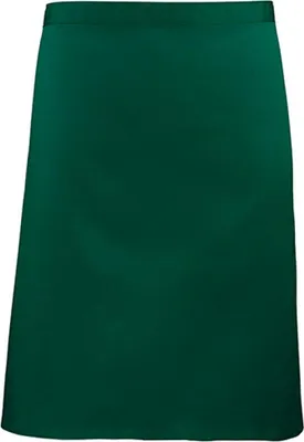 Produktbild von Premier Workwear PR151 | Bistroschürze - 70 x 50 cm - Hauswäsche: bis 60 °C - Farbe: Bottle (ca. Pantone 560) - Größe: 70 x 50 cm