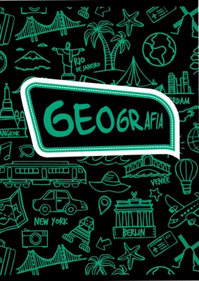 Obrázok produktu pre Zeszyt A5 60 kartek w kratkę z okładką geograficzną