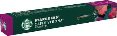 Produktbild von Starbucks Kaffeekapsel Caffe Verona 6220214 10St