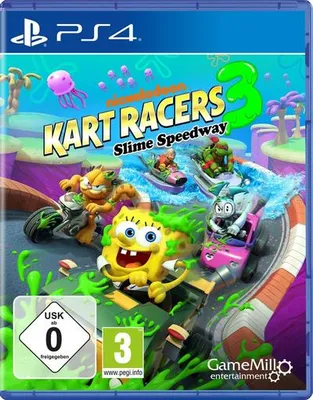 Produktbild von Nickelodeon Kart Racers 3 - Slime Speedway (PlayStation PS4)
