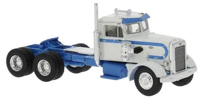 Produktbild von Brekina LKW Peterbilt 281 SZM weiß,blau 85761