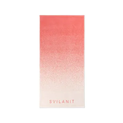 Zdjęcie produktu dla Ręcznik plażowy Svilanit Ombre Peach 80x160 cm