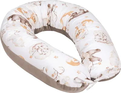 Produktbild von Sweet Teddy & Latte Velvet V-förmige Kissen