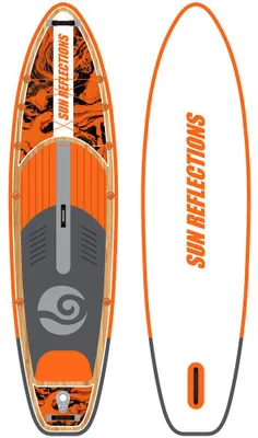 Produktbild von SUN REFLECTIONS Paddleboard XXL 11'6'' Combo ORANGE ORANGE Einheitsgröße