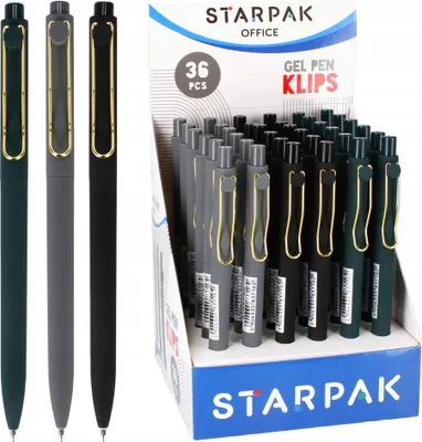Produktbild von Automatischer Gelstift schwarz für die Schule