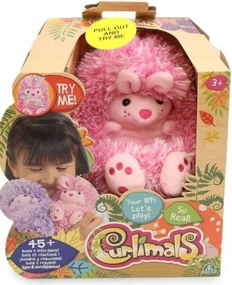 Produktbild von Curlimals Spielzeug Curlimals Bibi Różowy Królik