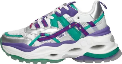 Image de Buffalo Triplet Hollow  Sneakers Laag - Zilverkleur - Maat 38