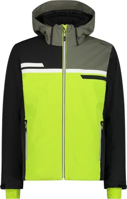 Produktbild von CMP Herren Skijacke mit Clima Protect abnehmbarer Kapuze grün 50