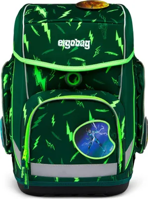 Image de ergobag sac d'école Lumi-Edition Cubo-Set 5 pièces Bärtastisch vert foncé