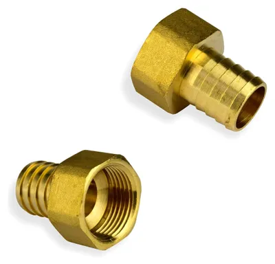 Produktbild von Messing Schlauchtülle mit Innengewinde 1/2 Zoll IG x 13-14 mm