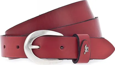 Produktbild von MUSTANG Leder Gürtel Belt 2.5 W85 Red rot
