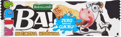 Zdjęcie produktu dla Bakalland Baton Mleczny z Nadzieniem Krówkowym 25 g