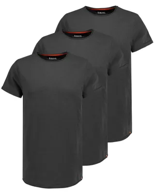 Produktbild von Sublevel 3er Pack Herren T-Shirts mit Rundhals und Rollkante Größe: XXL